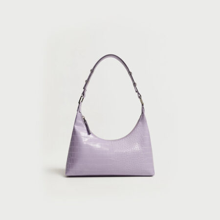 Purple Baguette Bag